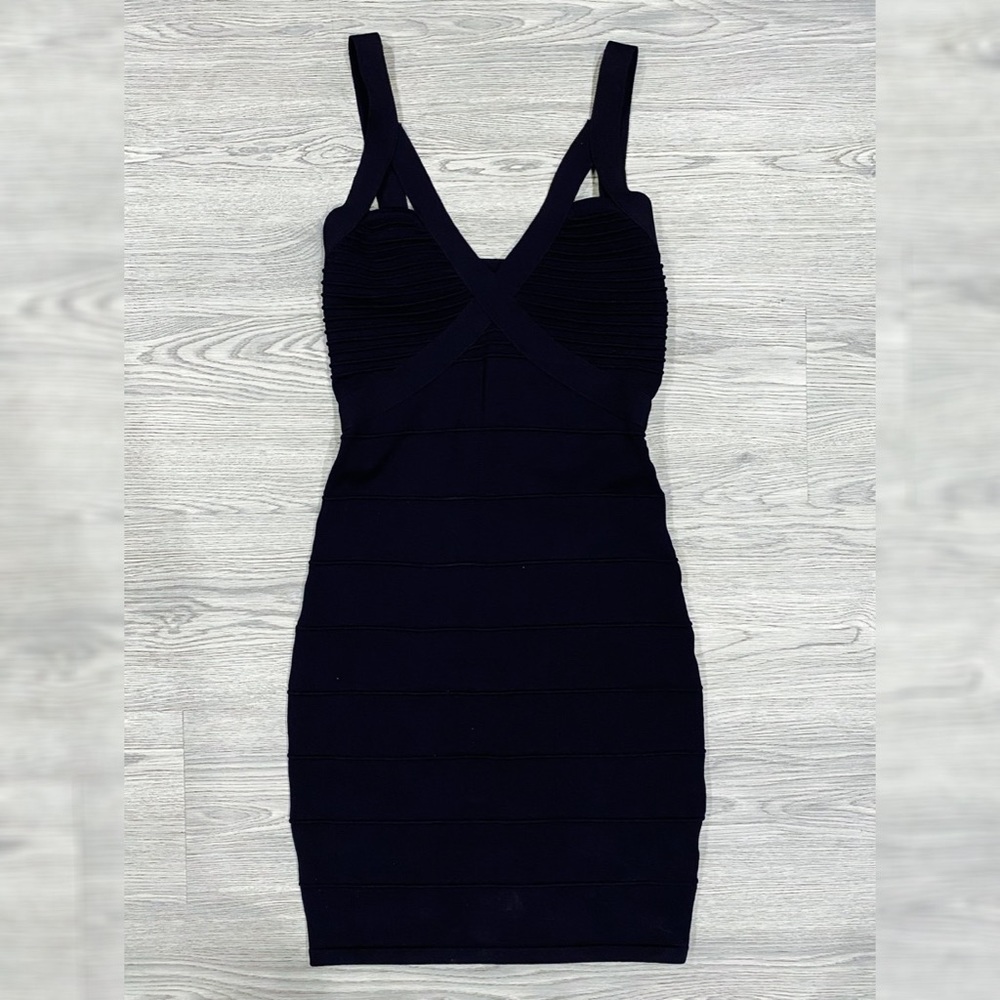 2b Bebe, Black Maxi Dress.